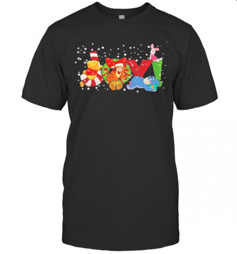 Pooh And Friend Joy Christmas T-Shirt Pooh And Friend Joy Christmas T-Shirt