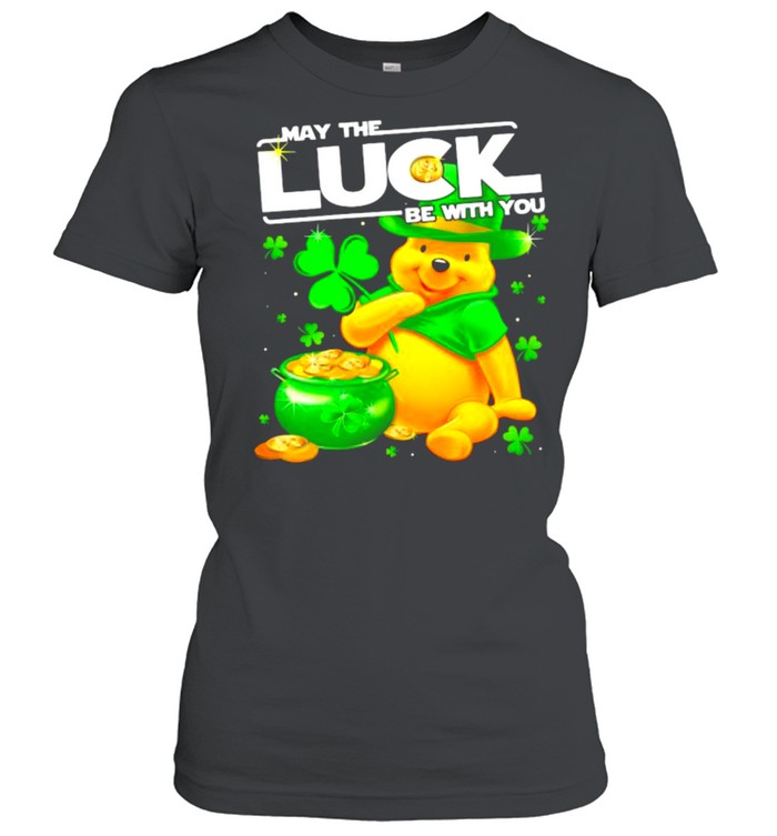 Pooh May The Luck Be With You Patrick Day Shirt Pooh May The Luck Be With You Patrick Day Shirt