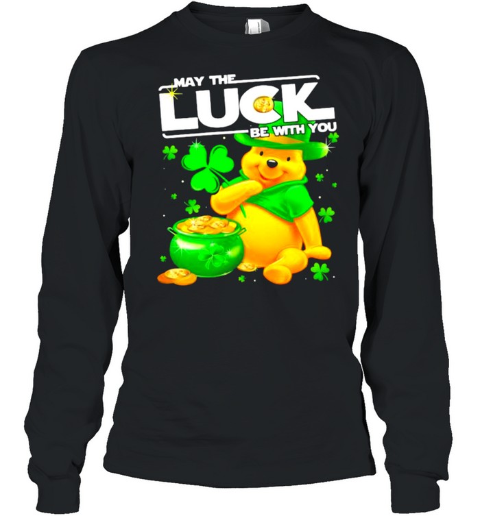 Pooh May The Luck Be With You Patrick Day Shirt Pooh May The Luck Be With You Patrick Day Shirt