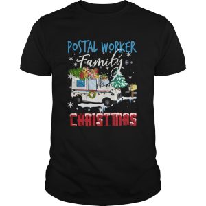 Postal Worker Family Christmas shirt