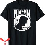 T-shirt Graphique POW MIA VETS 4 VETS Rouge, Taille M, Gildan