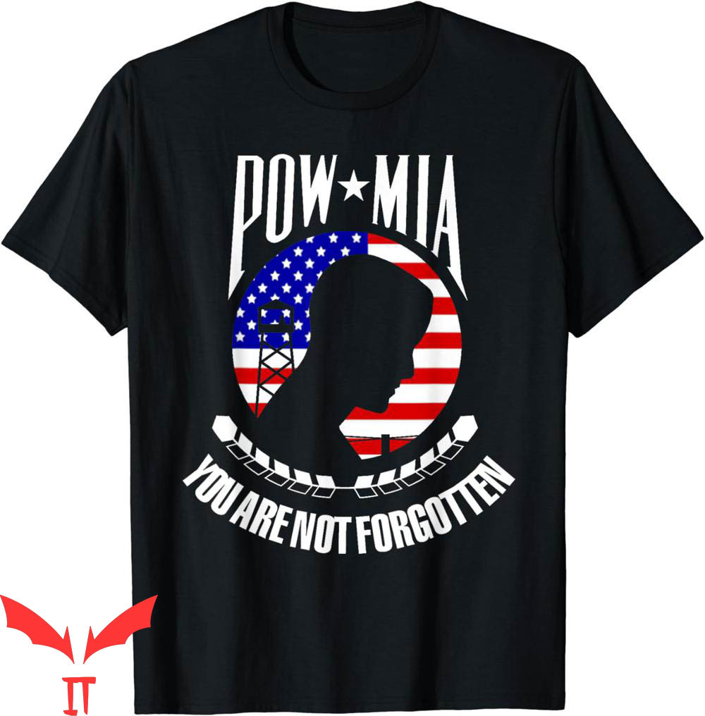 Pow Mia T-Shirt American Flag You Are Not Forgotten Basic Pow Mia T-Shirt American Flag You Are Not Forgotten Basic