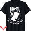 Pow Mia T-Shirt Flag You Are Not Forgotten USA Vintage