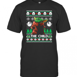 Premium The Child Baby Yoda Ugly Christmas T-Shirt