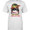Premium messy bun Santa favorites Subway girl Christmas sweater