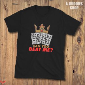 Preppy Crossword T-Shirt Can You Beat Me T-Shirt Trending
