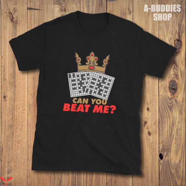 Preppy Crossword T-Shirt Can You Beat Me T-Shirt Trending