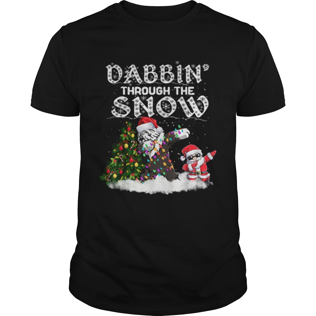 Pretty Dabbin Through The Snow Old English Sheepdog Christmas Dog shirt Pretty Dabbin Through The Snow Old English Sheepdog Christmas Dog shirt