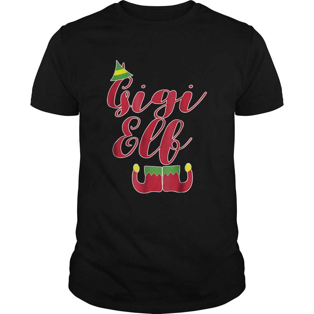 Pretty Gigi Elf Funny Christmas for Grandmothers shirt Pretty Gigi Elf Funny Christmas for Grandmothers shirt