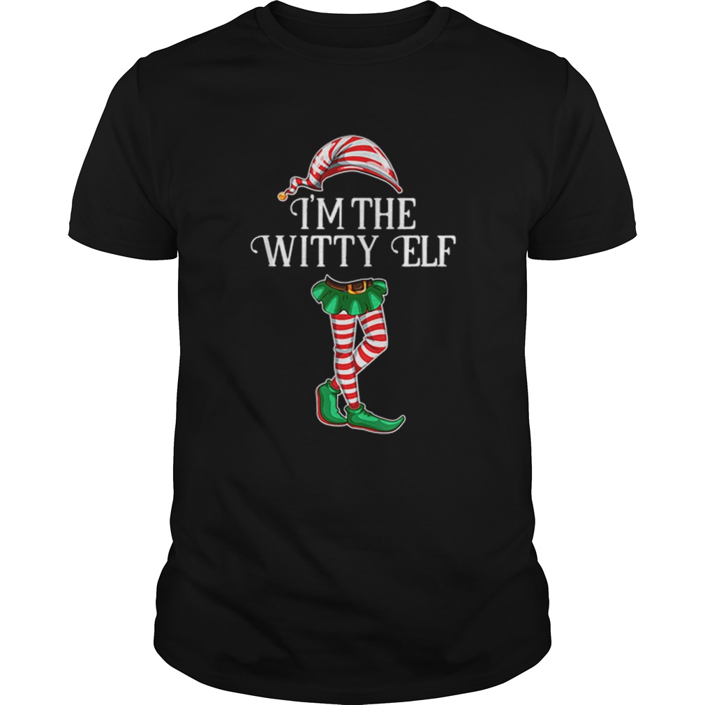 Pretty Im the Witty Elf Christmas Matching Family Group Gift shirt Pretty Im the Witty Elf Christmas Matching Family Group Gift shirt