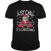 Pretty Yoga Santa Claus Christmas Snowflakes Nice Cute Funny