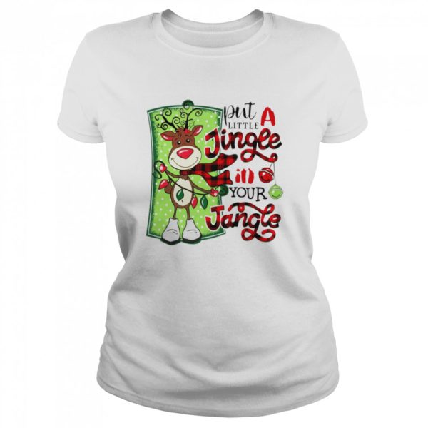 Put a little jingle in your jangle Christmas 2022 shirt