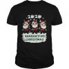 Quarantine Christmas 2020 Gnomes Santa Claus shirt