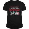 Quarantine Christmas Cow Mask Toilet Paper 2020 shirt
