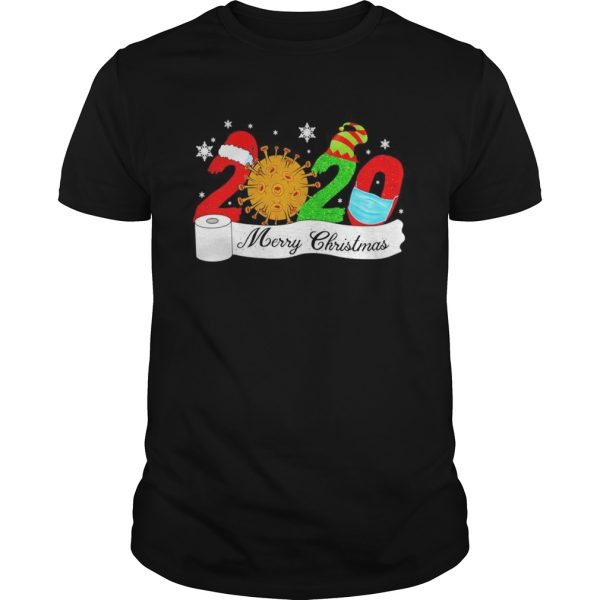 Quarantine Christmas Merry Christmas toilet paper shirt