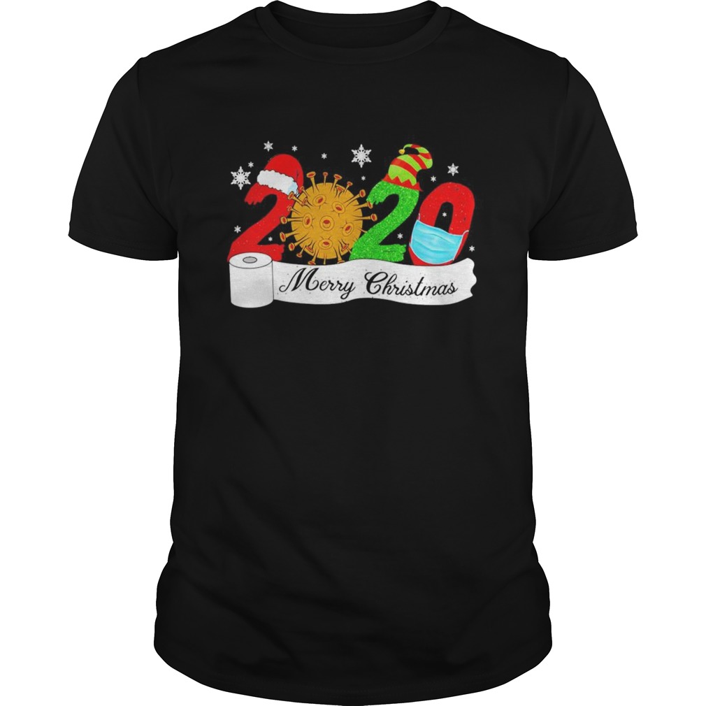 Quarantine Christmas Merry Christmas toilet paper shirt Quarantine Christmas Merry Christmas toilet paper shirt
