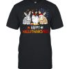 Rabbit Happy hallothanksmas Christmas Sweatshirt