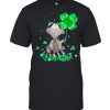 Raccoon Holding Shamrock Stars shirt
