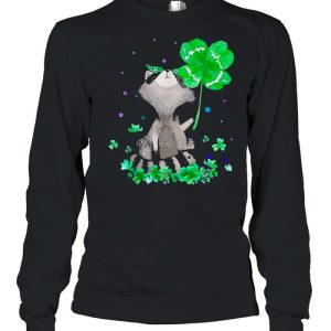 Raccoon Holding Shamrock Stars shirt 3