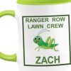 Ranger row lawn crew zach mug