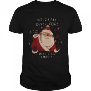 Recession Santa Funny Animated Santa shirt