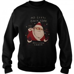 Recession Santa Funny Animated Santa shirt 4