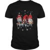 Red Gnome Sewing Christmas shirt