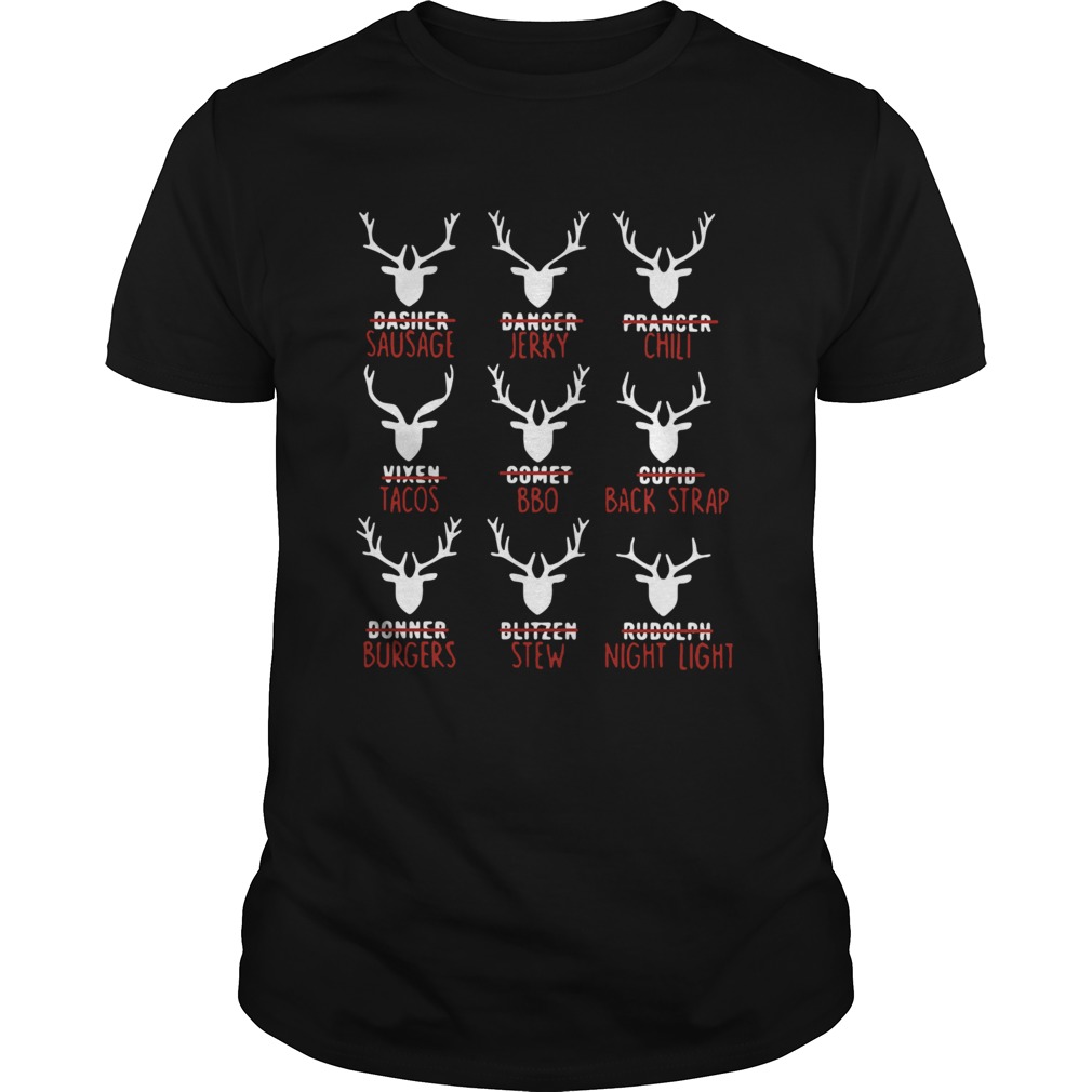 Reindeer Dasher Sausage Dancer Jerky Prancer Chili shirt Reindeer Dasher Sausage Dancer Jerky Prancer Chili shirt