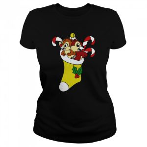 Retro Cartoon Chip And Dale In Christmas Mood shirt