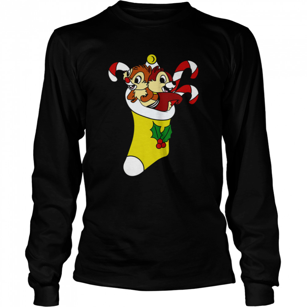 Retro Cartoon Chip And Dale In Christmas Mood shirt Retro Cartoon Chip And Dale In Christmas Mood shirt