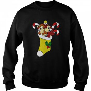 Retro Cartoon Chip And Dale In Christmas Mood shirt 4