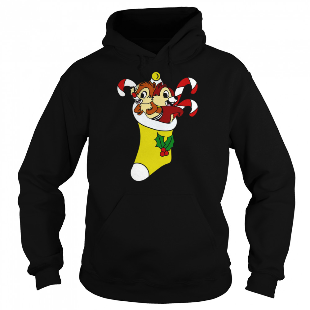 Retro Cartoon Chip And Dale In Christmas Mood shirt Retro Cartoon Chip And Dale In Christmas Mood shirt