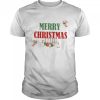 Retro Vintage Merry Christmas Shirt