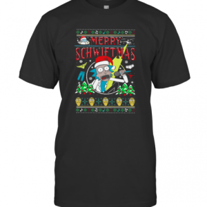 Rick And Morty Merry Schwiftmas Christmas T-Shirt
