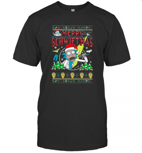 Rick And Morty Merry Schwiftmas Christmas T-Shirt Rick And Morty Merry Schwiftmas Christmas T-Shirt