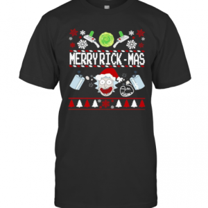 Rick And Morty Merry Swiftmas Merry Rickmas shirt T-Shirt