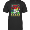 Rick Sanchez Santa Merry Schwiftmas Ugly Christmas T-Shirt