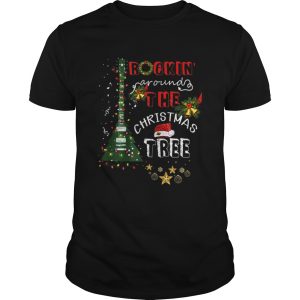 Rockin Around The Christmas Tree Guitar shirt