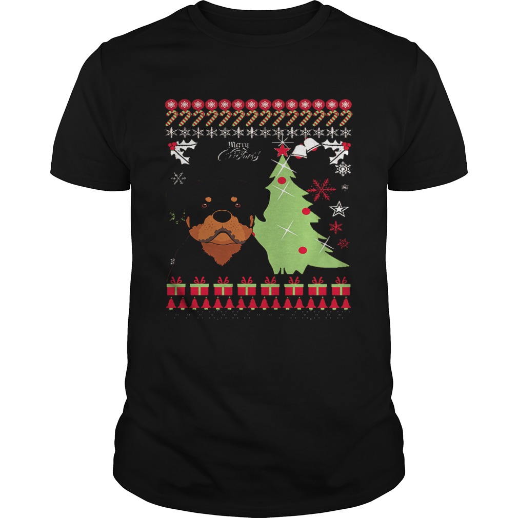 Rottweiler Ugly Christmas shirt Rottweiler Ugly Christmas shirt