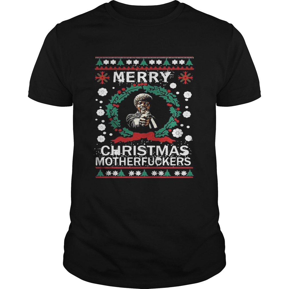Samuel L Jackson Merry Christmas Motherfucker Shirt Samuel L Jackson Merry Christmas Motherfucker Shirt
