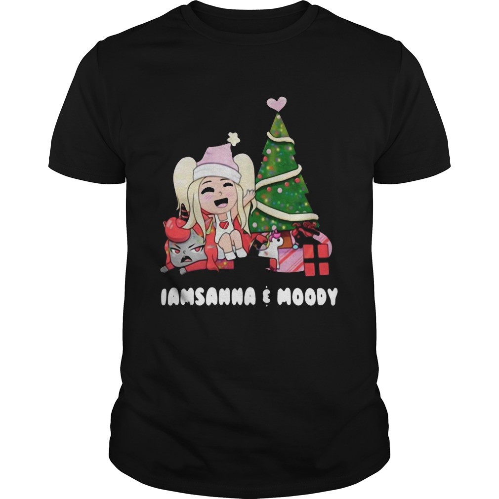 Sanna Iamsanna E Moody Christmas shirt Sanna Iamsanna E Moody Christmas shirt
