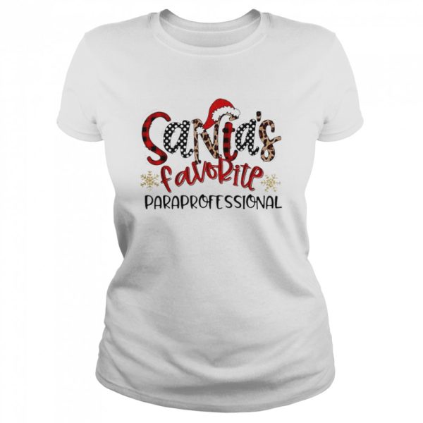 Santa’s Favorite Paraprofessional Christmas Sweater Shirt