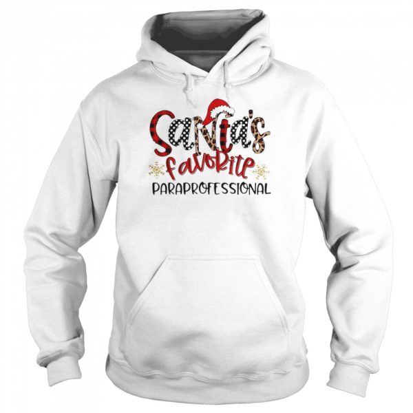 Santa’s Favorite Paraprofessional Christmas Sweater Shirt