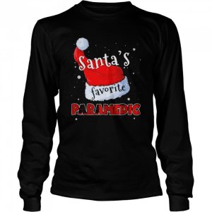 Santa's favorite Paramedic Christmas shirt 3