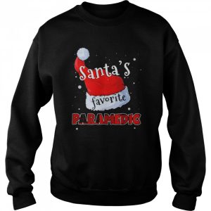 Santa's favorite Paramedic Christmas shirt 4