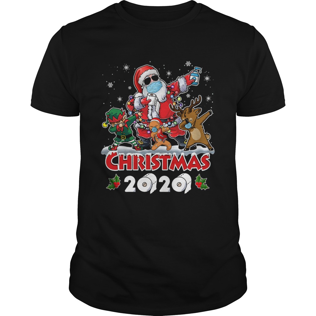 Santa And Friends Wearing MaskNew Christmas 2020 shirt Santa And Friends Wearing MaskNew Christmas 2020 shirt