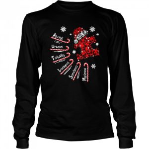Santa Autism Always Unique Totally Intelligent Sometimes Mysterious Christmas Shirt 3