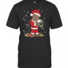 Santa Baby Groot Hug Buffalo Sabres Christmas T-Shirt