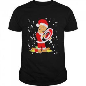 Santa Baby Groot Hug Carolina Hurricanes Christmas