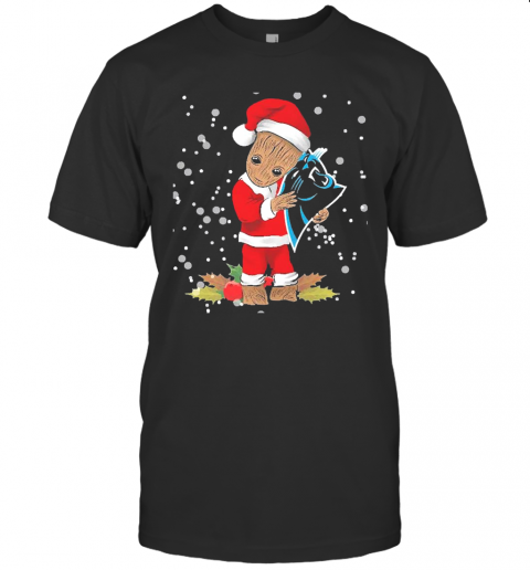 Santa Baby Groot Hug Carolina Panthers Christmas Santa Baby Groot Hug Carolina Panthers Christmas
